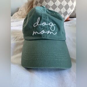 Green 'Dog Mom' Hat